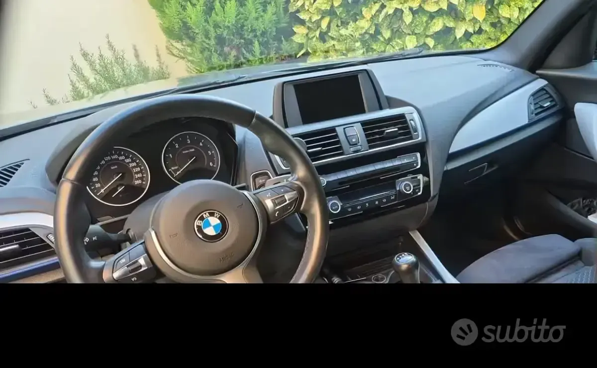 Usata BMW 118 M Sport 150 CV (110 kW) 2017 Grigio Berlina