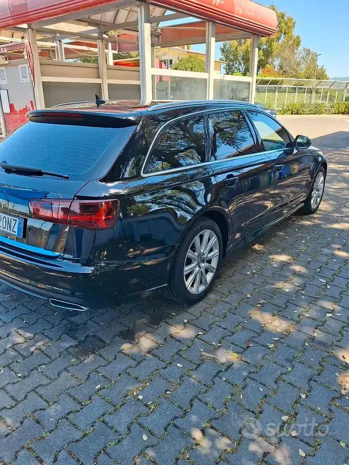 Usata Audi A6 190 CV (139 kW) 2015 Nero Station wagon