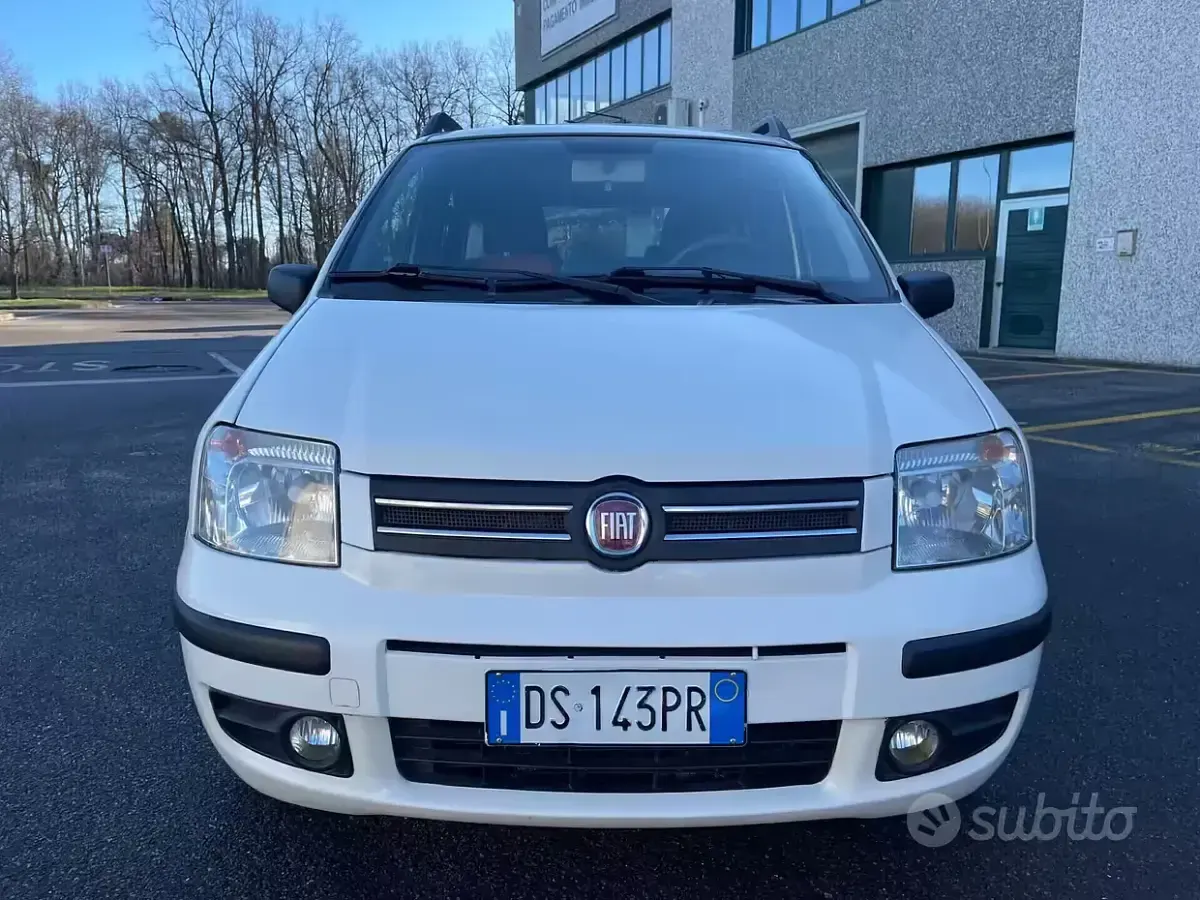 Usata Fiat Panda Emotion 60 CV (44 kW) 2009 Bianco Utilitaria