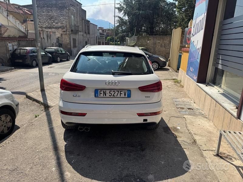 Usata Audi Q3 S-Line 150 CV (110 kW) 2018 Bianco SUV