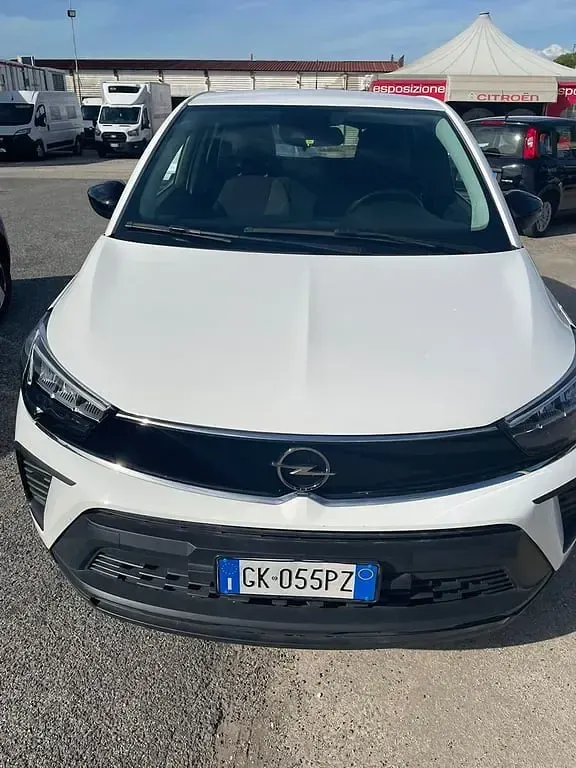 Usata Opel Crossland Edition 83 CV (61 kW) 2022 Bianco SUV