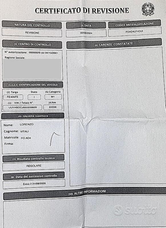 Usata Dacia Duster 2016 Bianco SUV