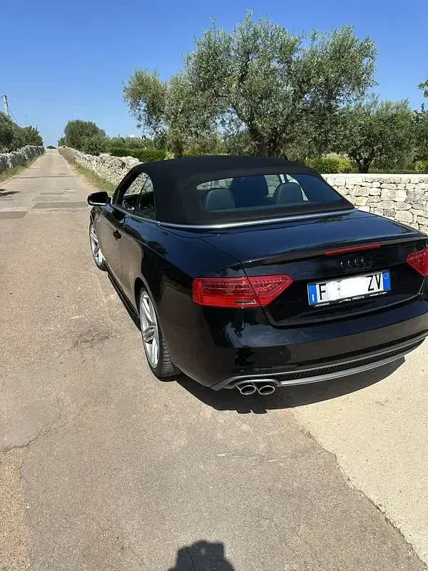 Usata Audi A5 Cabriolet S-Line 177 CV (130 kW) 2014 Nero Cabrio