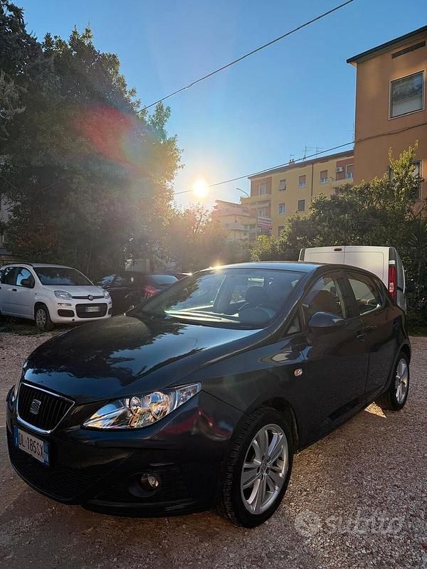 Usata Seat Ibiza Stylance 117 CV (86 kW) 2008 Nero Berlina