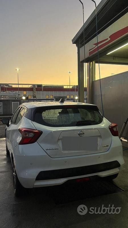 Usata Nissan Micra 90 CV (66 kW) 2018 Bianco Utilitaria