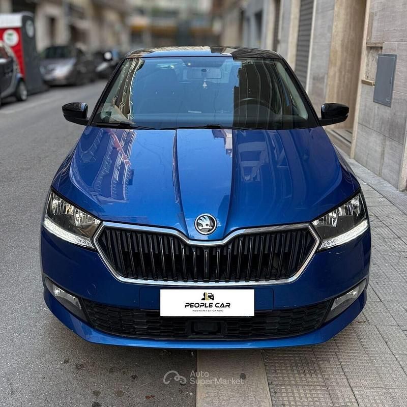 Usata Skoda Fabia 60 CV (44 kW) 2020 Blu Berlina