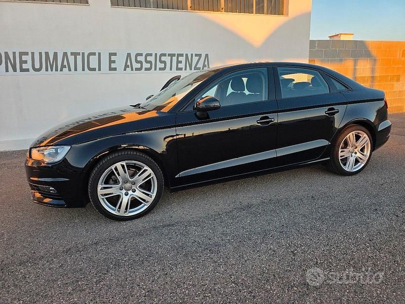 Usata Audi A3 110 CV (80 kW) 2016 Nero Berlina