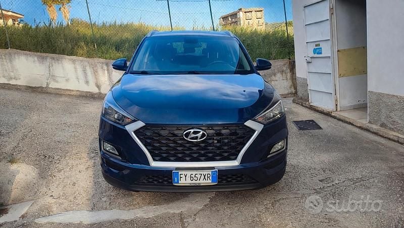 Usata Hyundai Tucson 115 CV (84 kW) 2019 Blu SUV