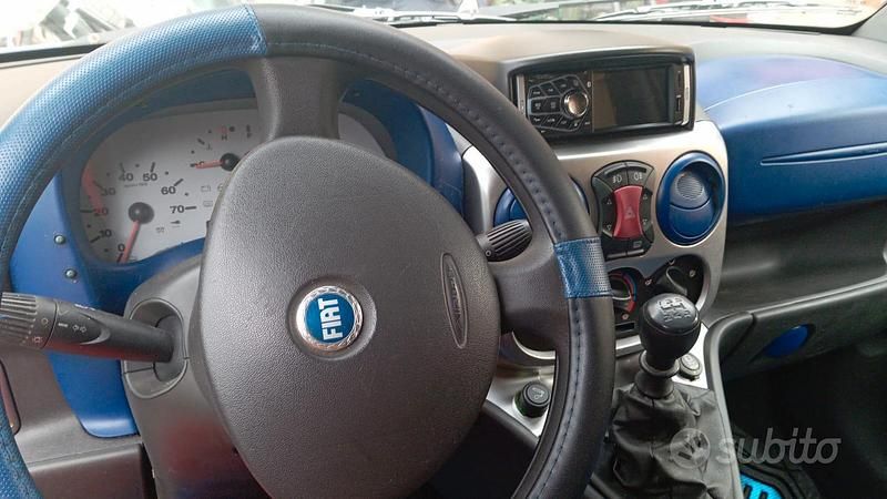 Usata Fiat Doblò 2003 Blu Monovolume