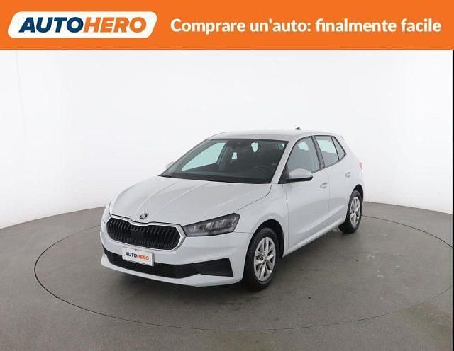Usata Skoda Fabia Ambition 95 CV (69 kW) 2022 Bianco Utilitaria