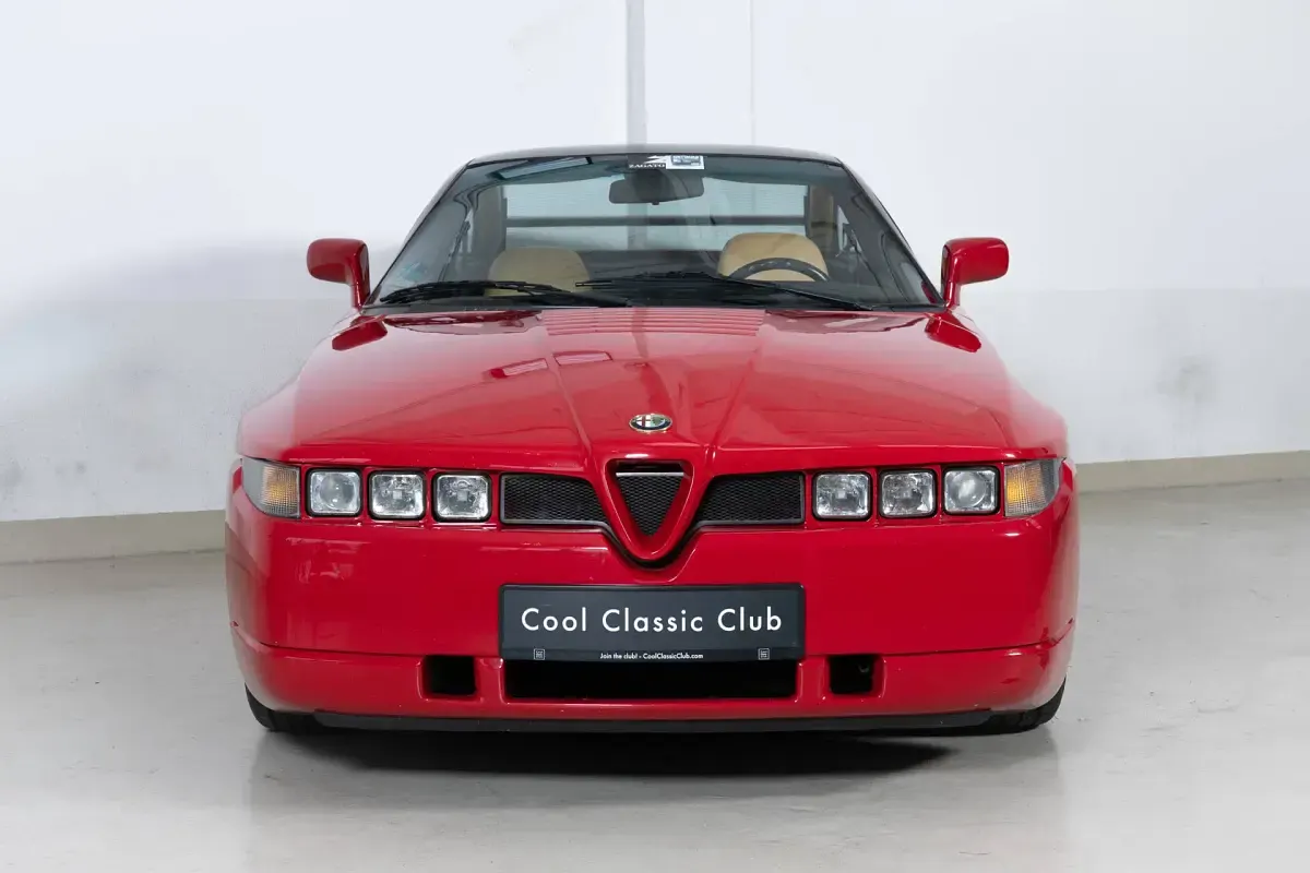 Usata Alfa Romeo SZ/RZ 210 CV (154 kW) 1990 Rosso Coupé
