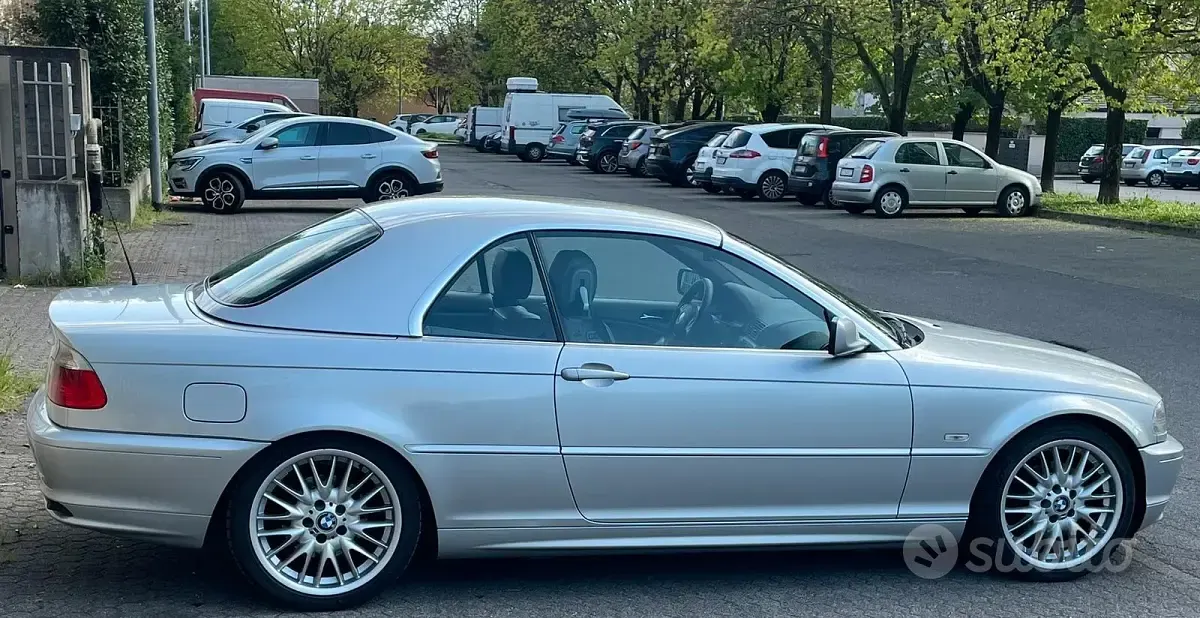 Usata BMW 325 Cabriolet 192 CV (141 kW) 2002 Grigio Cabrio