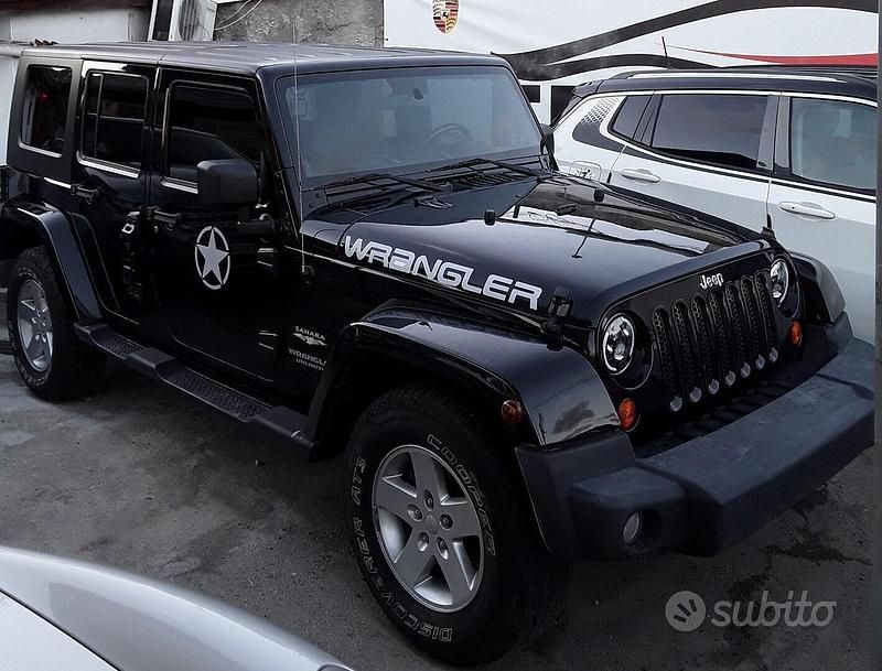 Usata Jeep Wrangler 177 CV (130 kW) 2009 Nero SUV