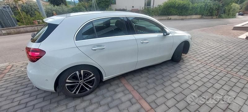 Usata Mercedes A200 Advanced Plus 150 CV (110 kW) 2023 Bianco Berlina