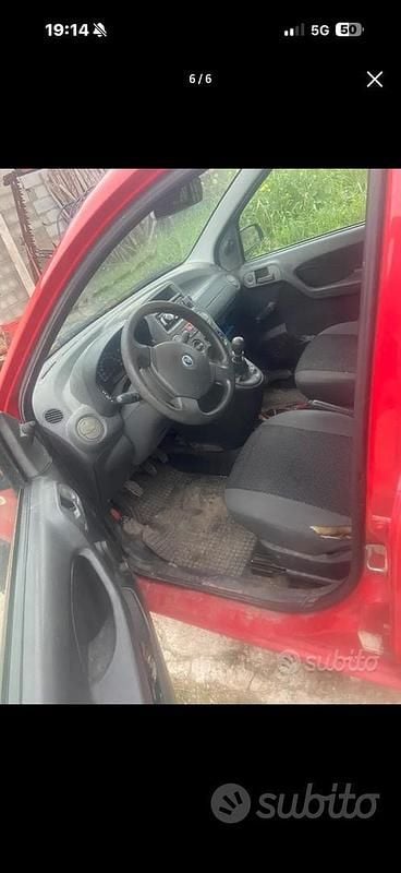 Usata Fiat Panda 54 CV (39 kW) 2008 Rosso Utilitaria