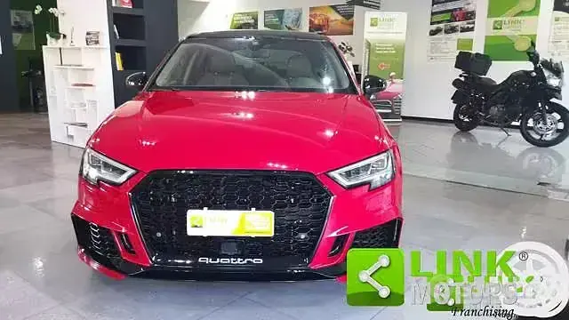 Usata Audi S3 Comfort 310 CV (228 kW) 2017 Rosso Berlina