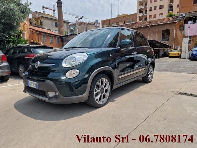 Usata Fiat 500L Trekking 85 CV (62 kW) 2015 Verde Monovolume