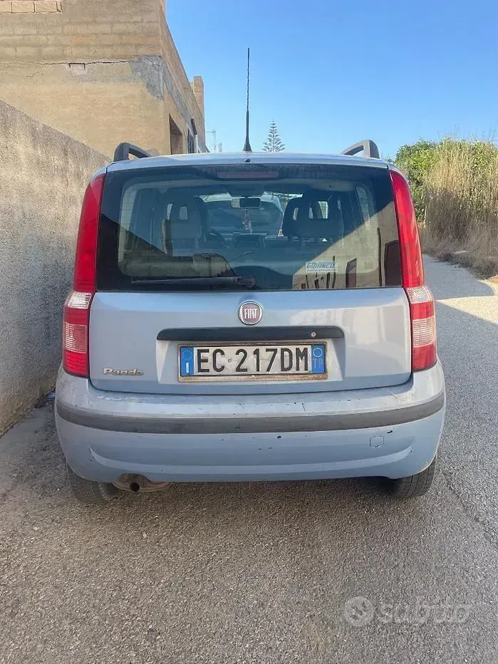 Usata Fiat Panda 60 CV (44 kW) 2010 Bluazzurro Utilitaria