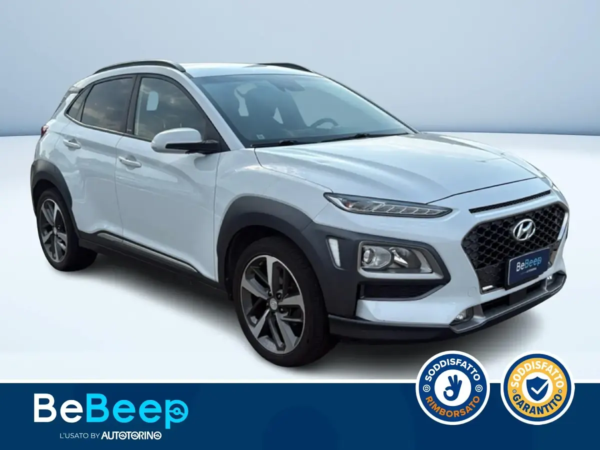 Usata Hyundai Kona Xpossible 116 CV (85 kW) 2018 Bianco pastello SUV