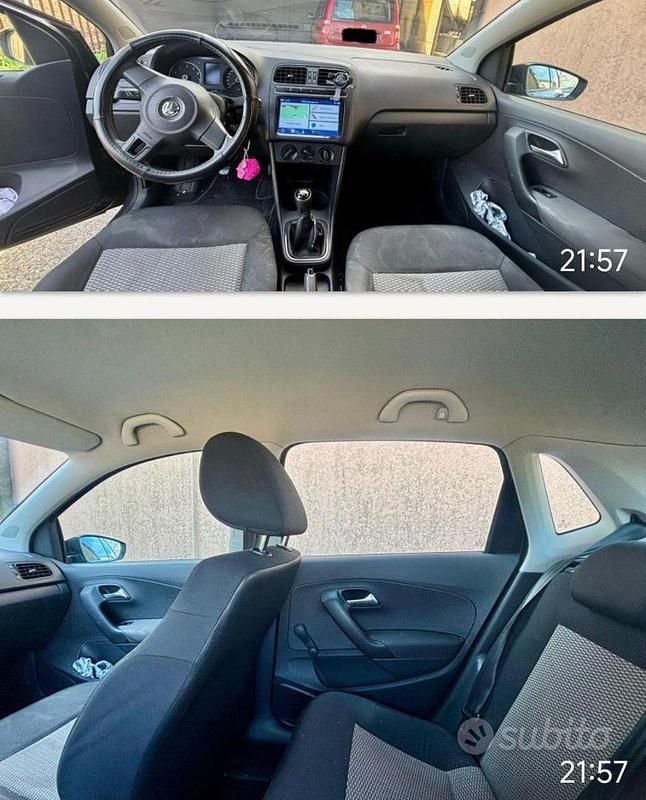 Usata VW Polo 60 CV (44 kW) 2013 Nero Utilitaria