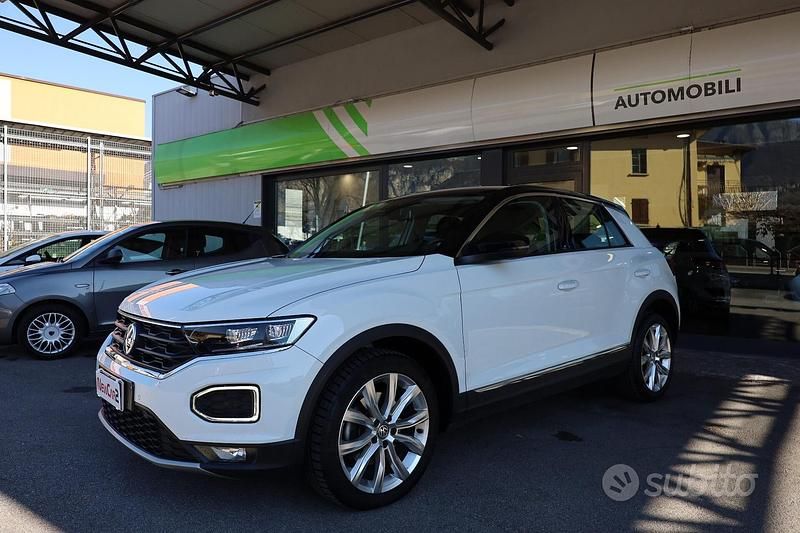 Usata VW T-Roc Advance 150 CV (110 kW) 2018 Bianco SUV