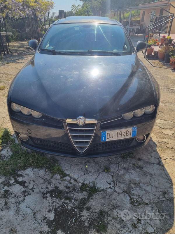 Usata Alfa Romeo 159 150 CV (110 kW) 2007 Nero Station wagon