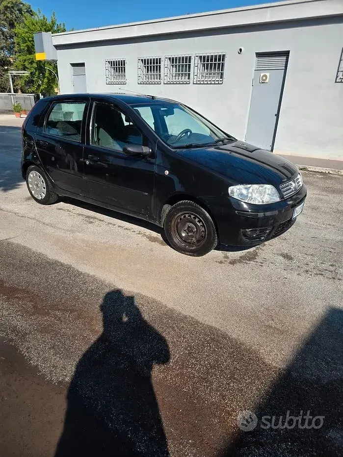 Usata Fiat Punto Classica 60 CV (44 kW) 2008 Nero Utilitaria