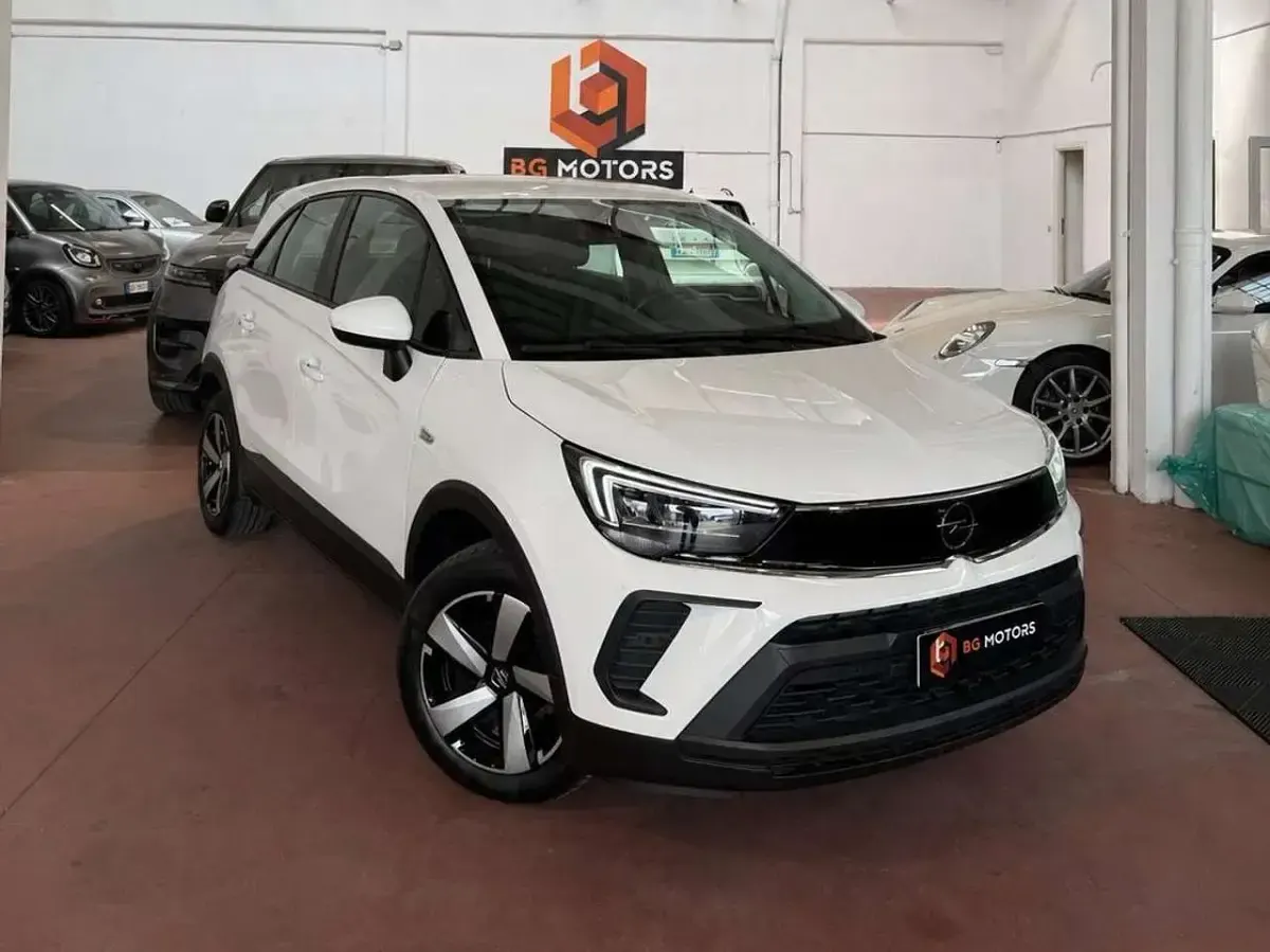 Usata Opel Crossland Edition 83 CV (61 kW) 2021 Bianco SUV