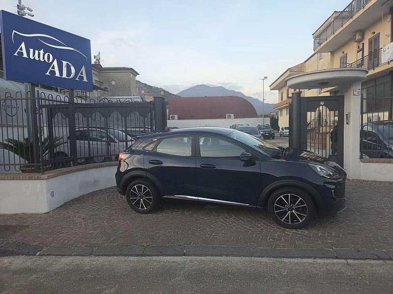 Usata Ford Puma Titanium S 125 CV (91 kW) 2021 Blazer blue SUV