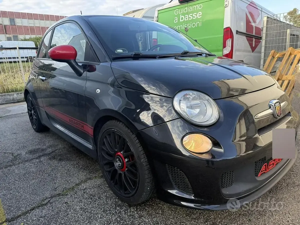 Usata Abarth 595 140 CV (102 kW) 2016 Nero Berlina