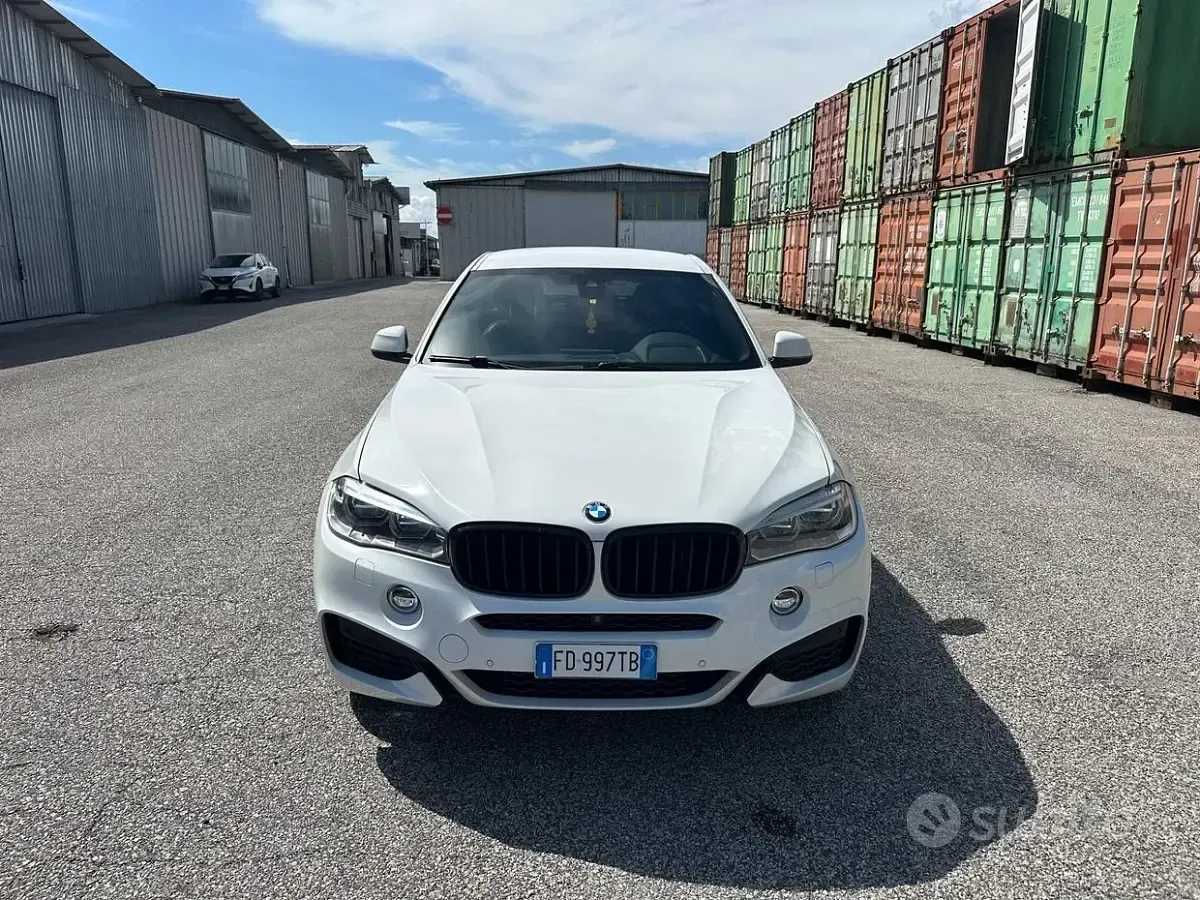 Usata BMW X6 M Sport 249 CV (183 kW) 2017 Bianco SUV