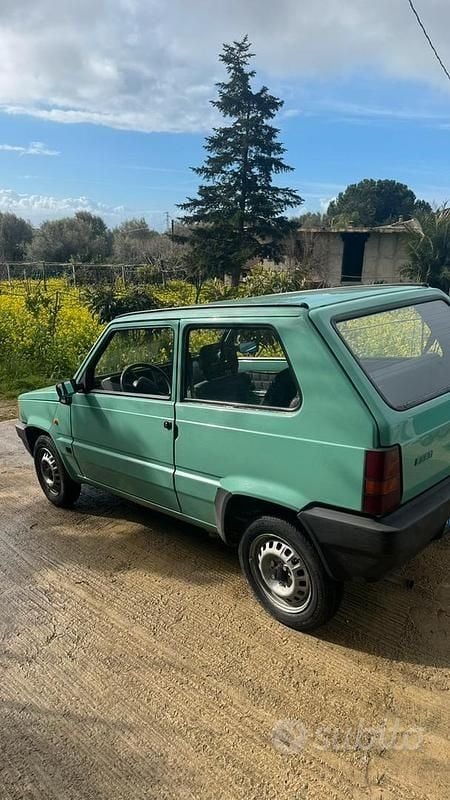 Usata Fiat Panda Young 39 CV (28 kW) 2000 Verde Utilitaria