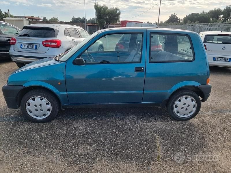 Usata Fiat Cinquecento 39 CV (28 kW) 1997 Blu Utilitaria