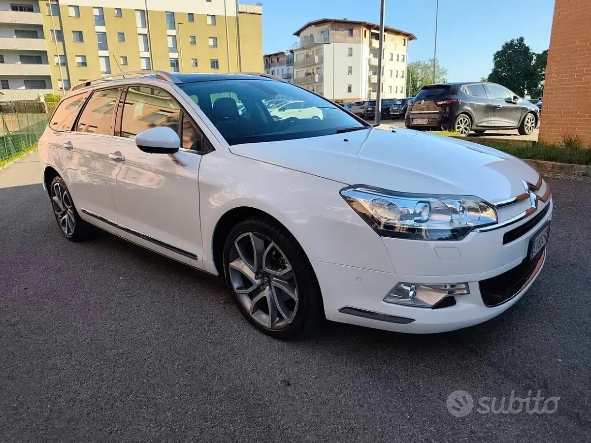 Usata Citroën C5 163 CV (119 kW) 2014 Bianco Station wagon