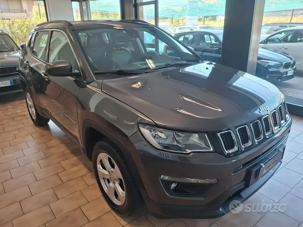 Usata Jeep Compass Longitude 140 CV (102 kW) 2019 Grigio SUV