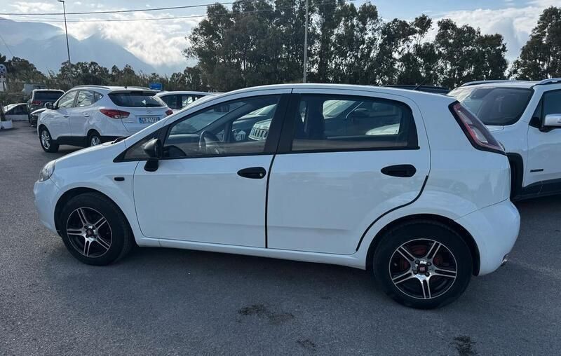 Usata Fiat Punto Lounge 75 CV (55 kW) 2013 Bianco Utilitaria