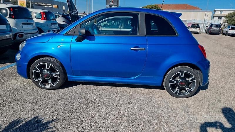 Usata Fiat 500 Collezione 69 CV (50 kW) 2019 Blu Berlina