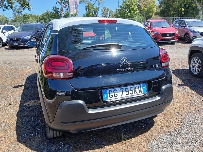 Usata Citroën C3 Feel 83 CV (61 kW) 2020 Nero Berlina