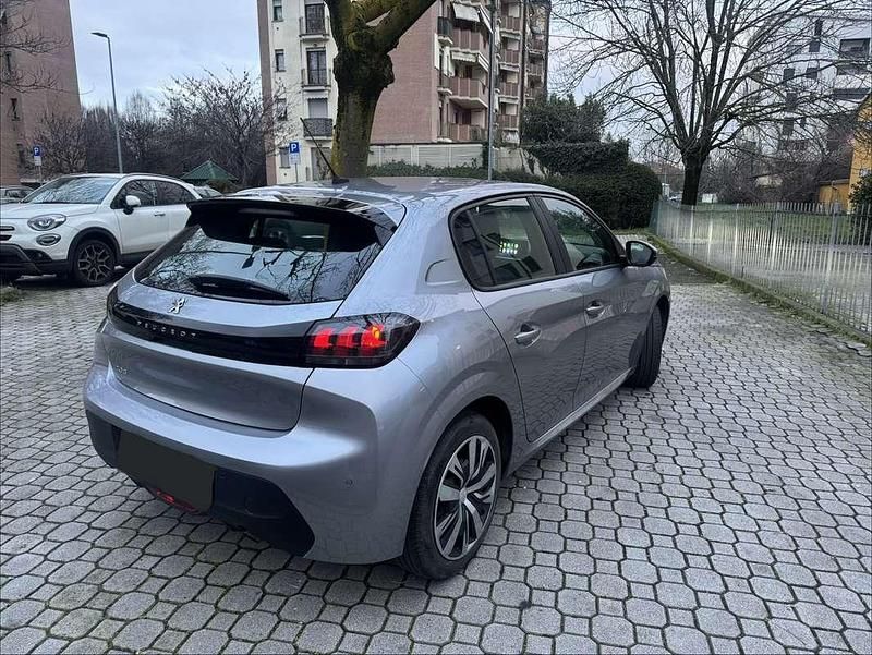 Usata Peugeot 208 Active 75 CV (55 kW) 2020 Argento Utilitaria