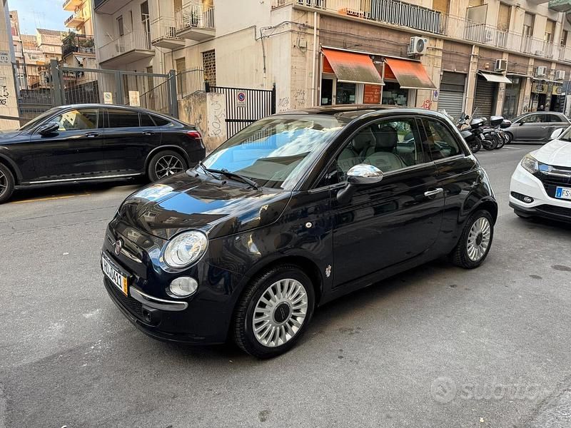 Usata Fiat 500 Lounge 69 CV (50 kW) 2014 Nero Berlina