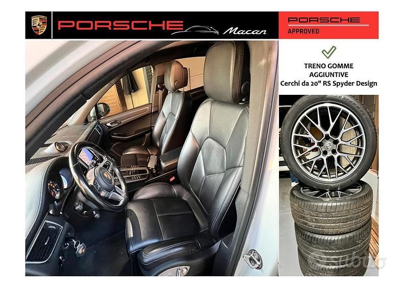 Usata Porsche Macan 252 CV (185 kW) 2018 Bianco SUV
