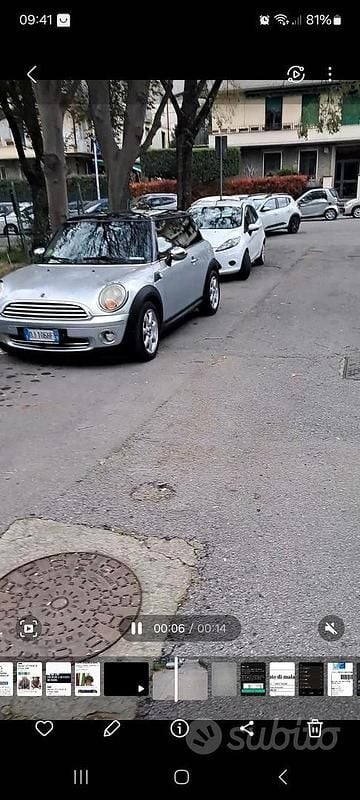 Usata Mini Cooper Coupé 120 CV (88 kW) 2007 Grigio Coupé