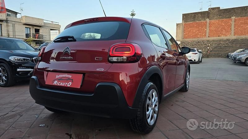 Usata Citroën C3 Business Class 102 CV (75 kW) 2021 Rosso Utilitaria