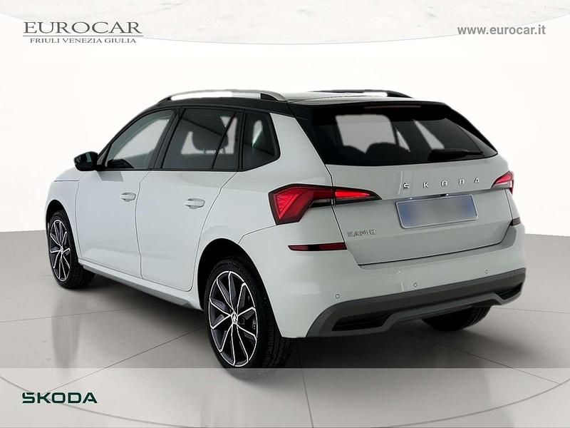 Usata Skoda Kamiq 150 CV (110 kW) 2021 Bianco luna metallizzato SUV