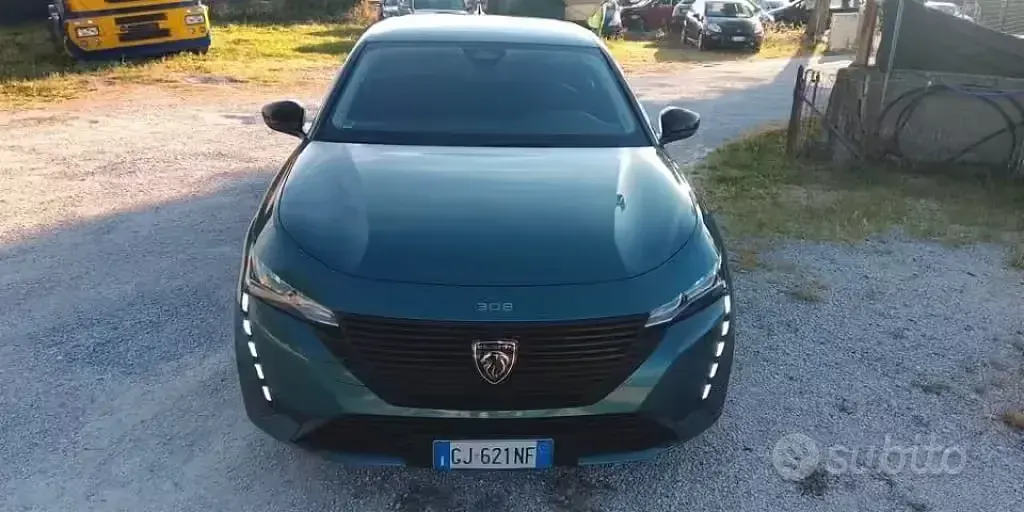 Usata Peugeot 308 Allure 131 CV (96 kW) 2022 Verde Station wagon