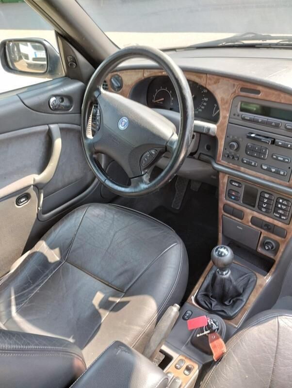 Usata Saab 9-3 Cabriolet 205 CV (150 kW) 1999 Grigio Cabrio