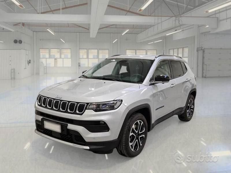 Bianco Usata 2021 Jeep Compass Limited SUV | 19.490 € (Buon prezzo) - Immagine 1/4