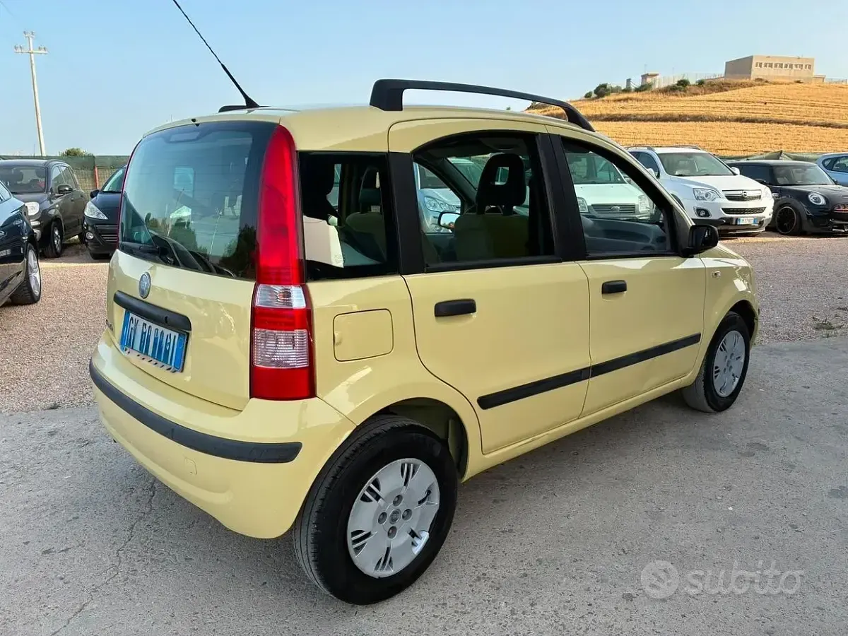 Usata Fiat Panda 60 CV (44 kW) 2006 Giallo Utilitaria