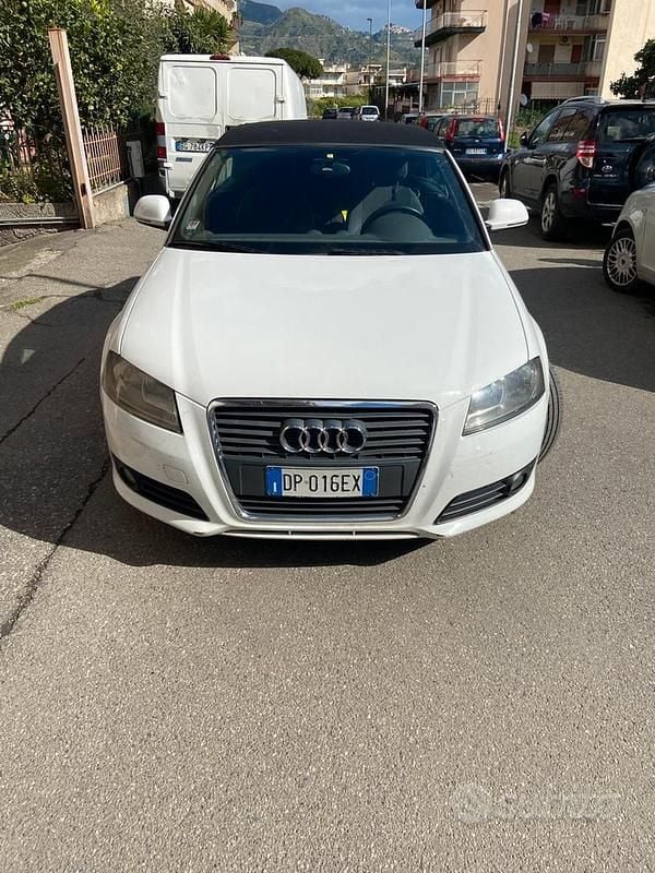 Usata Audi A3 Cabriolet 140 CV (102 kW) 2008 Bianco Cabrio