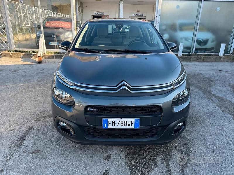 Usata Citroën C3 Shine 81 CV (59 kW) 2017 Grigio Berlina